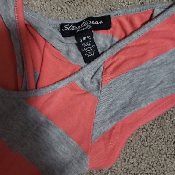 Long Crossback Striped Maxi Dress - Womans Small/medium - Picture 3 of 3